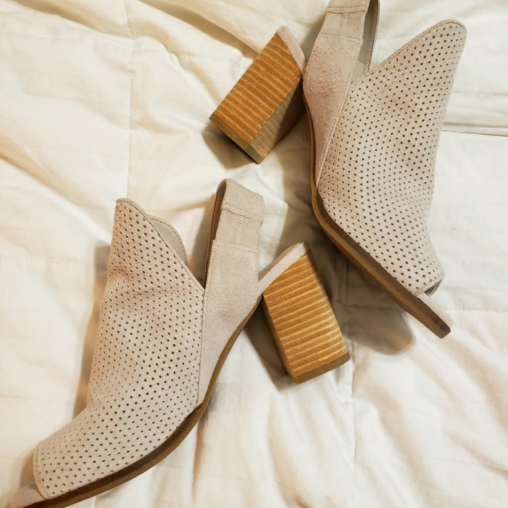 Cole Haan Suede Perforated Bootie
